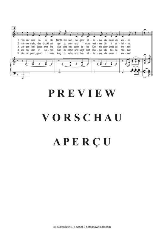 Produktgalerie: Seite 3 von 3 Des Mädchens Klage , , Klavier und Gesang