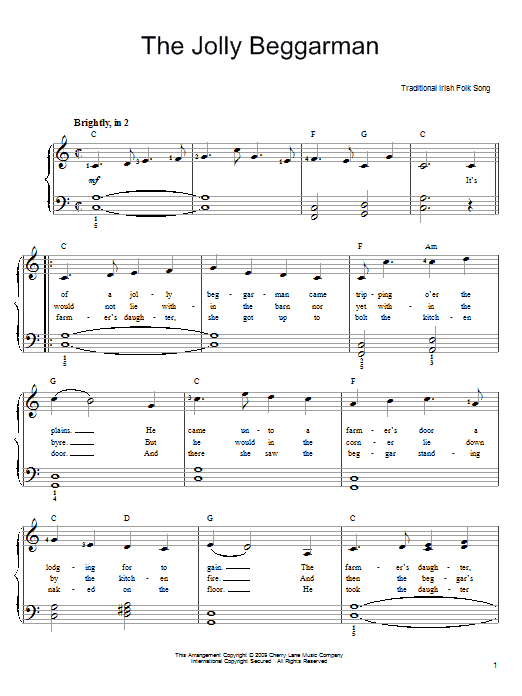 Produktbild zu: The Jolly Beggarman