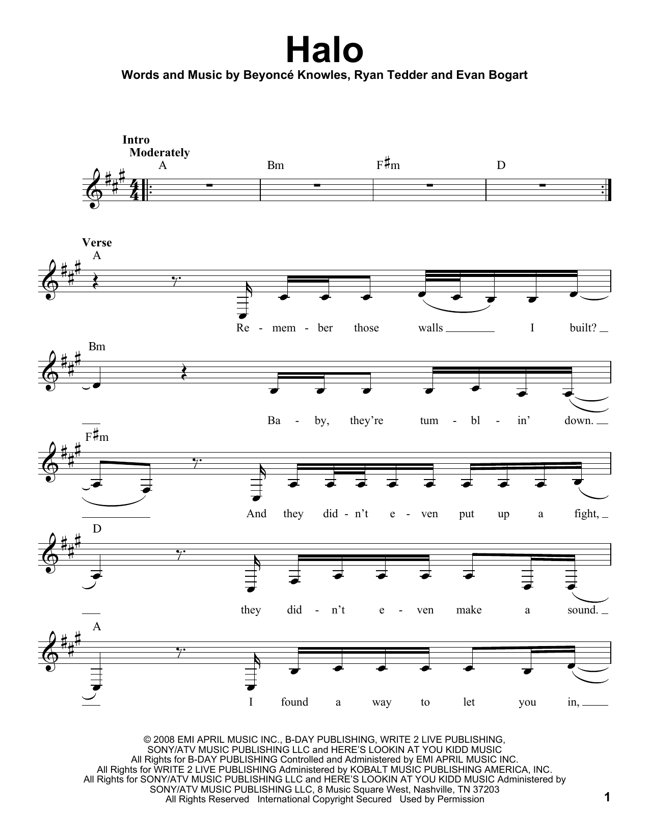 Product picture to:  Halo - Beyoncé