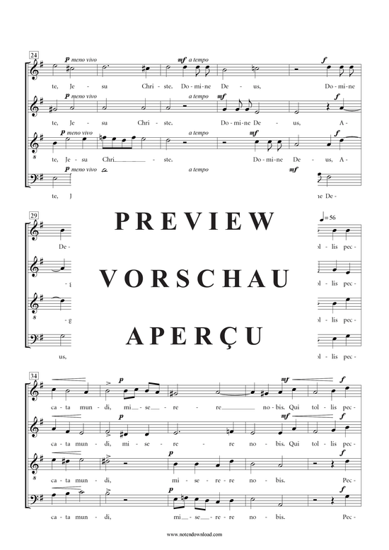Produktgalerie: Seite 6 von 18 Messe , , (Gemischter Chor SATB)