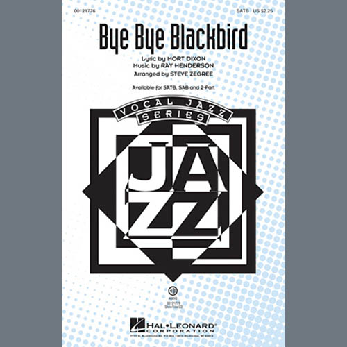 cover: Bye Bye Blackbird, Steve Zegree