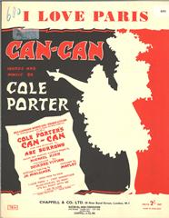 cover: I Love Paris (from "Can-Can"), Cole Porter