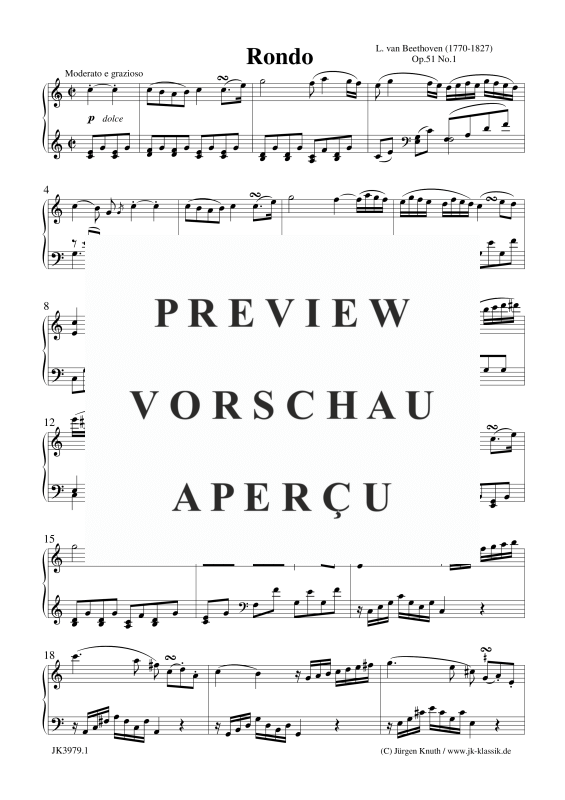 gallery: Rondo Op.51 No.1, , (Klavier Solo)