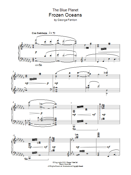 Produktbild zu:  The Blue Planet, Frozen Oceans - George Fenton