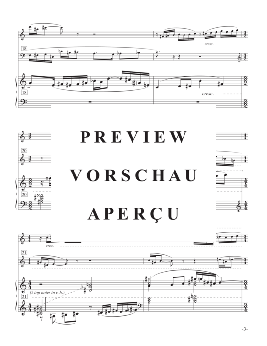 Product gallery: Page 6 of 21 Fugue and Postlude , , (flute, bassoon and piano)