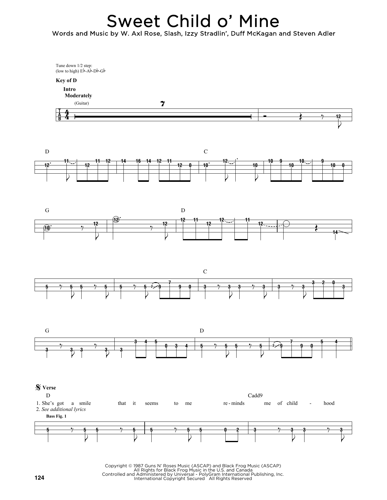 Produktbild zu: Sweet Child O' Mine