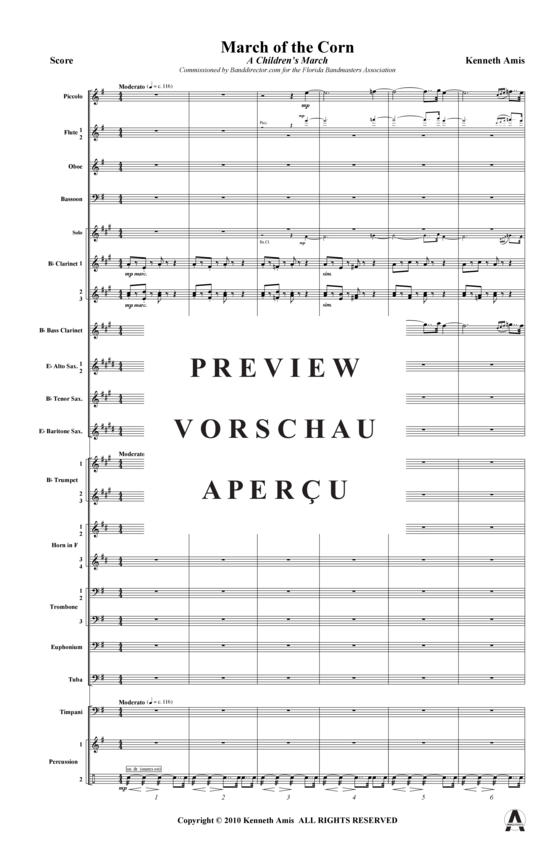 Produktgalerie: Seite 4 von 21 March of the Corn , , (Concert Band)