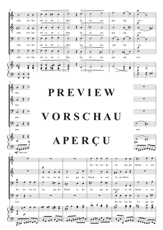 gallery: Ich hebe die Augen zu dir , , (Männerchor + Klavier)