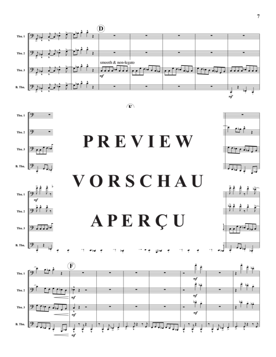Product gallery: Page 8 of 21 Grooves 3 Sätze , , (Trombone Quartet)