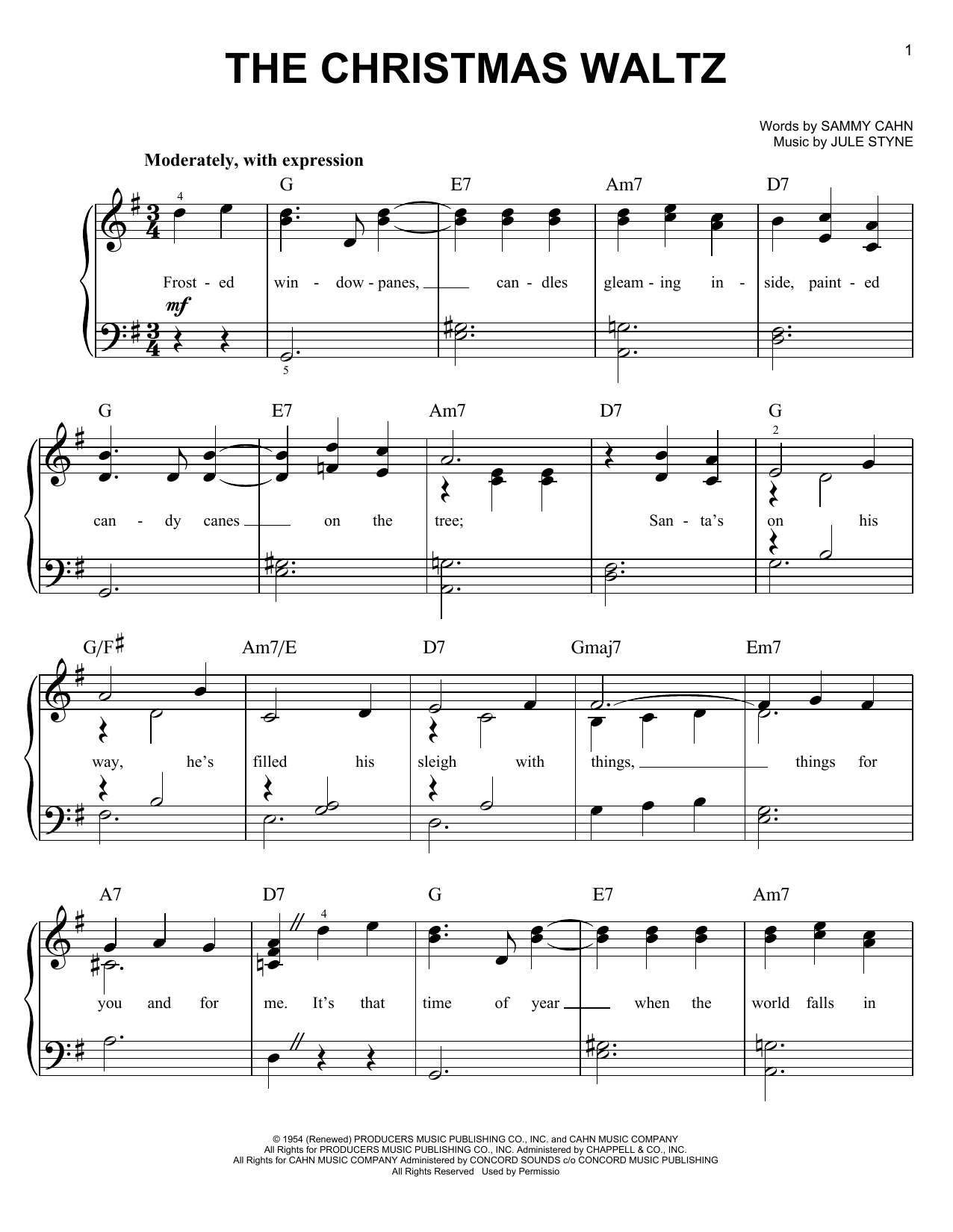 Product gallery: Page 1 of 1 The Christmas Waltz, Frank Sinatra