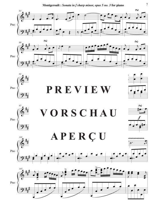 Product gallery: Page 8 of 21 Sonata in f-sharp minor, Opus 5 no. 3 , Horvath, Nicolas, Piano Solo