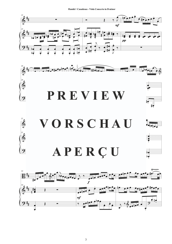 Produktgalerie: Seite 4 von 11 Viola Concerto in B minor, , Viola und Klavier