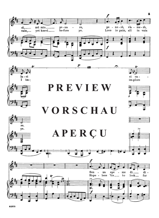 Product gallery: Page 4 of 6 Per la gloria d'adorarvi, Parisotti, Alessandro, Low Voice and Piano