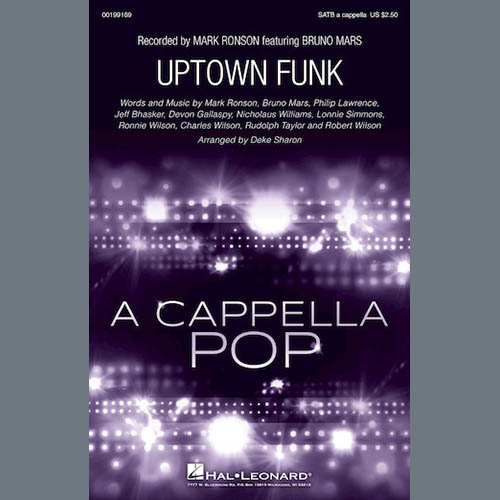 Product picture to: Uptown Funk (feat. Bruno Mars) (arr. Deke Sharon)