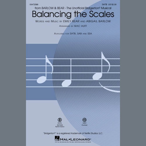 cover: Balancing The Scales (from The Unofficial Bridgerton Musical) (arr. Mac Huff), Barlow & Bear, Chor