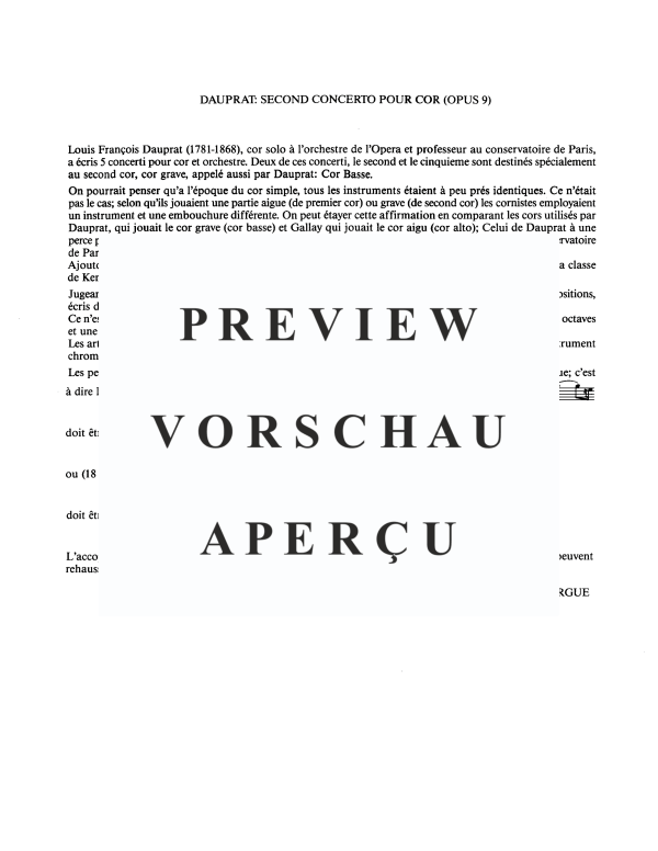 Produktgalerie: Seite 4 von 11 Zweites Konzert, , Horn in F und Klavier