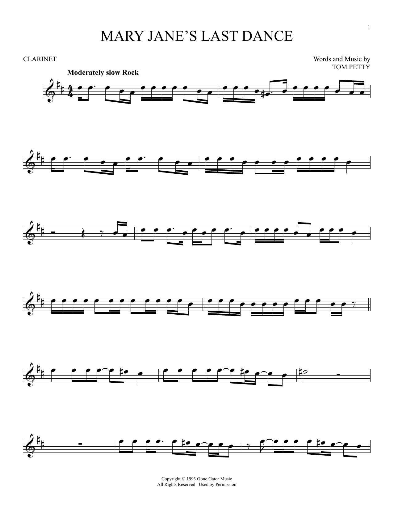 Product gallery: Page 1 of 1 Mary Jane's Last Dance, Tom Petty