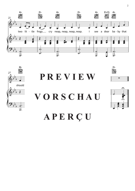 Produktgalerie: Seite 5 von 5 Come To The Window My Baby With Me, , (Gesang + Klavier, Gitarre)