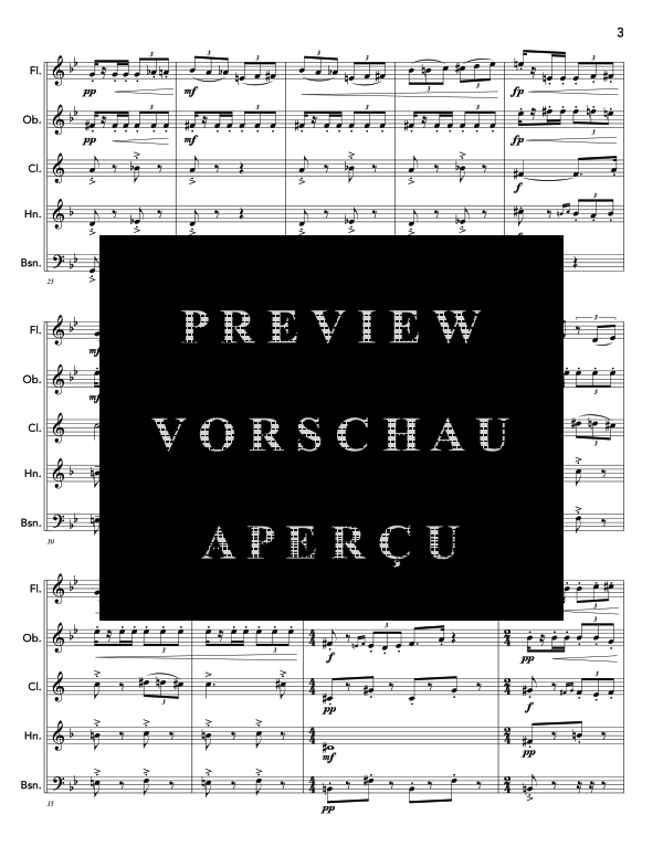 Produktgalerie: Seite 7 von 11 Bagatelles for Bugs, , (Holzbläser Quintett)