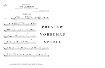 Produktgalerie: Seite 4 von 13 2 Canzonette, , (2xTrompete in B/C, Horn in F, Posaune)