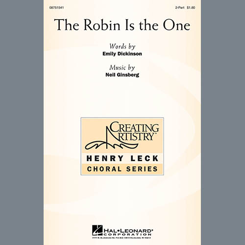 cover: The Robin Is The One, Neil Ginsberg