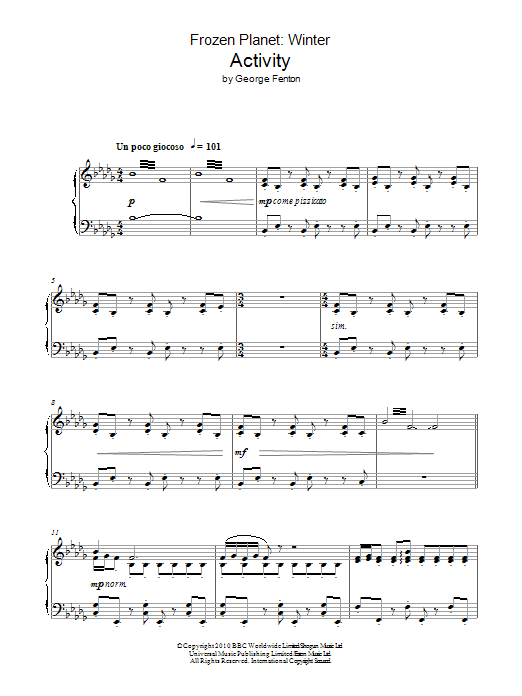 Produktbild zu:  Frozen Planet, Activity - George Fenton