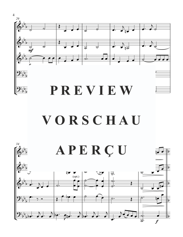Produktgalerie: Seite 6 von 11 Give Thanks (Give Thanks with a Grateful Heart), , Blechbläser Quintett