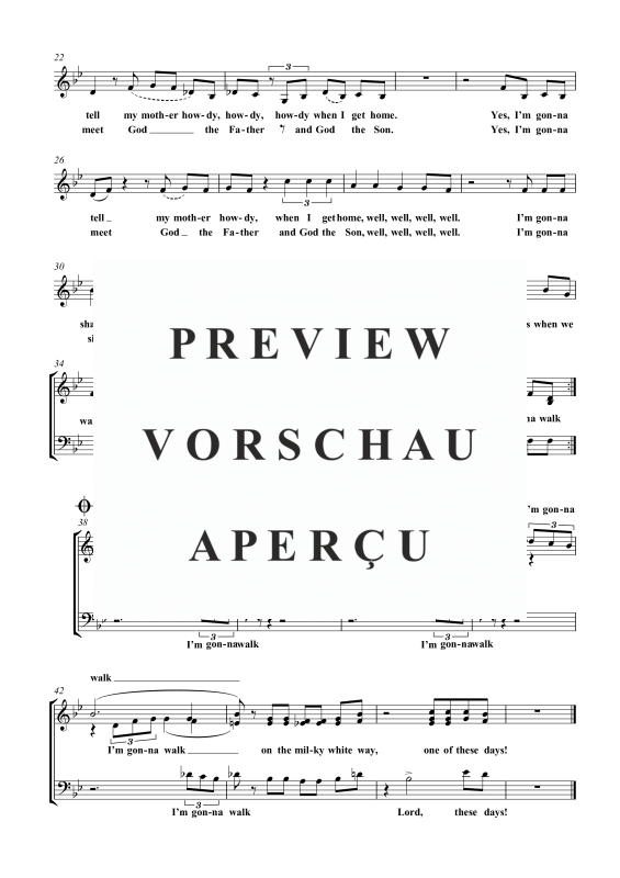 Produktgalerie: Seite 4 von 9 Milky White Way, , Gemischter Chor SAB, Sopran Solo und Klavier