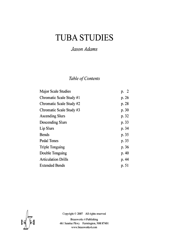Product picture to: Etüden-Studien Jason Adams