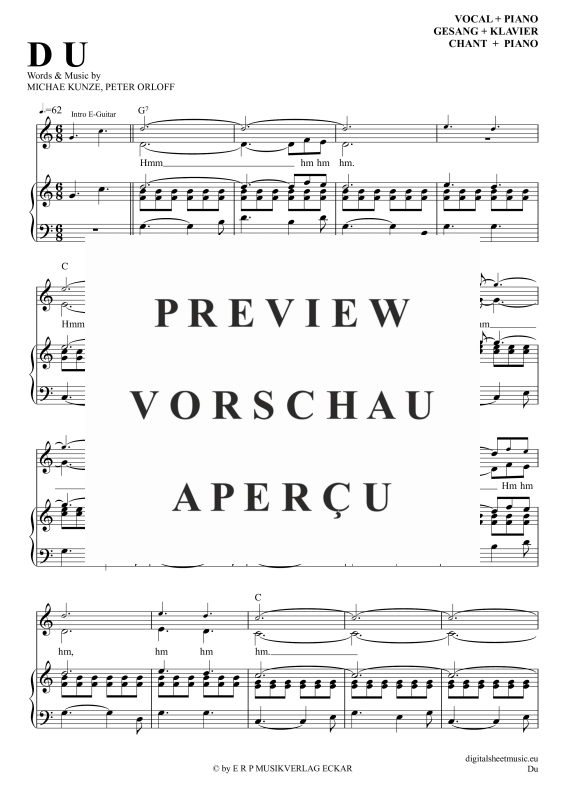 Produktgalerie: Seite 2 von 9 Du, Maffay, Peter, Klavier + Gesang