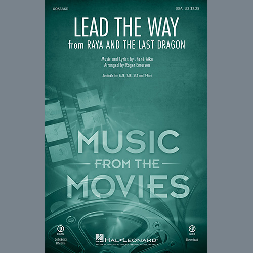 Produktbild zu: Lead The Way (from Raya And The Last Dragon) (arr. Roger Emerson)