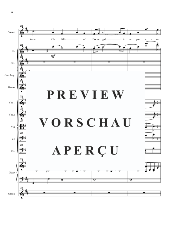 Produktgalerie: Seite 9 von 11 The Hills of Donegal, , Sopran Solo und Orchester
