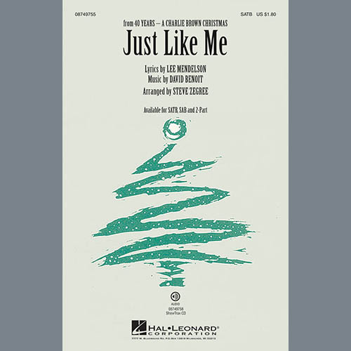 cover: Just Like Me, Steve Zegree