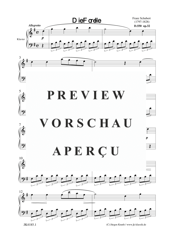 gallery: Die Forelle, , Klavier Solo