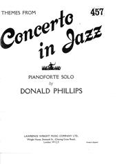 cover: Themes from Concerto In Jazz, Donald Phillips