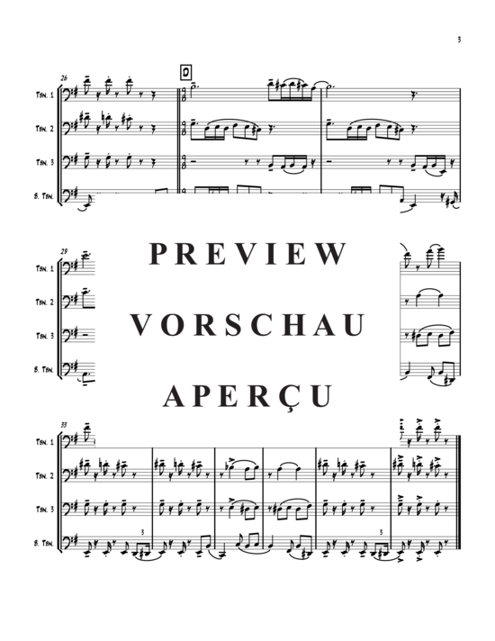 Product gallery: Page 4 of 8 Bone Count , , (Trombone Quartet)