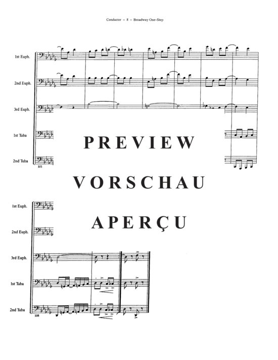Product gallery: Page 10 of 20 Broadway One Step , , (Tuba Quartett EETT)