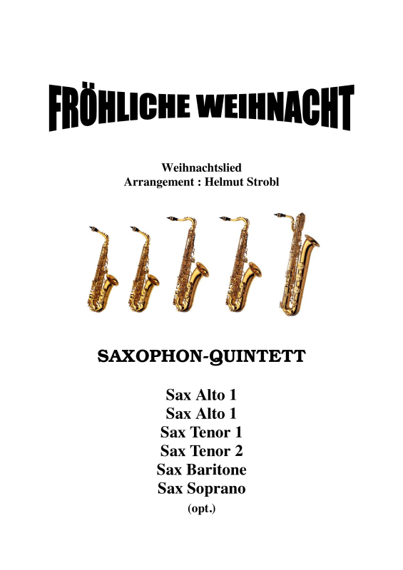Produktbild zu: Fröhliche Weihnacht