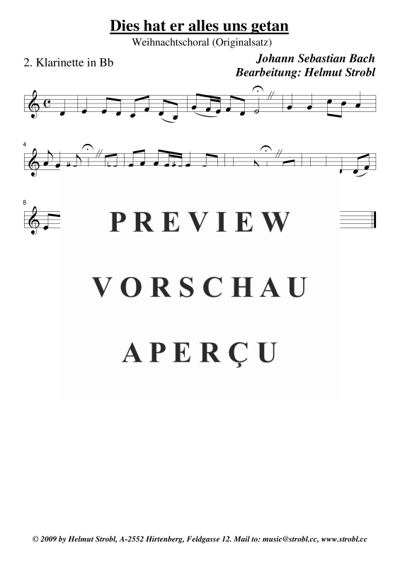 gallery: Dies hat er alles uns getan, , Klarinettenquartett