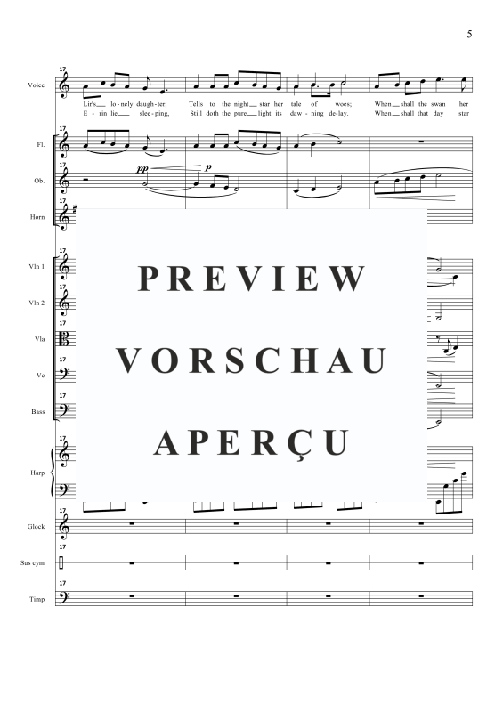 Produktgalerie: Seite 8 von 11 Silent O Moyle, , Solo Gesang und kleines Orchester