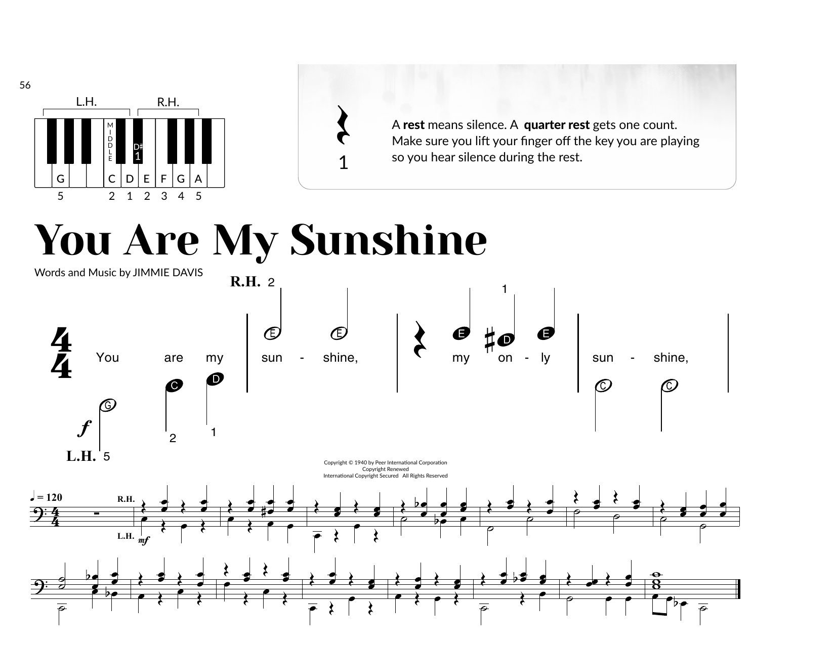 Produktbild zu: You Are My Sunshine