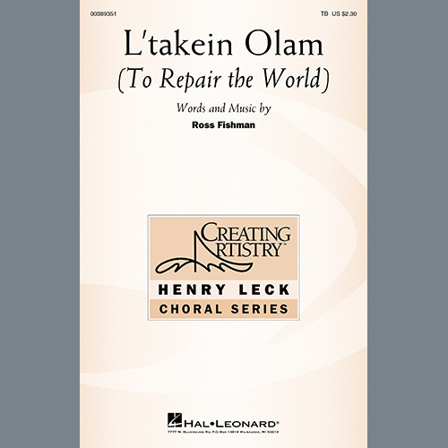 Produktbild zu: L'Takein Olam (To Repair The World)