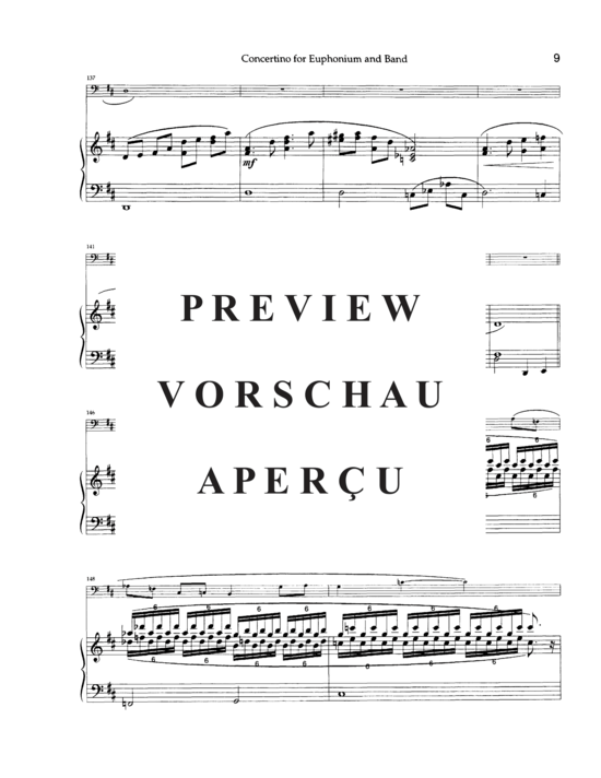 Product gallery: Page 14 of 21 Concertino , , (euphonium + piano)