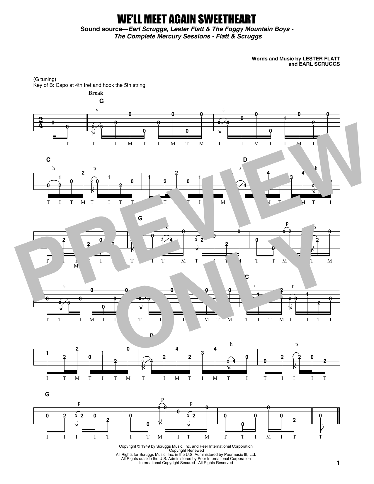 Product gallery: Page 1 of 1 We'll Meet Again Sweetheart, Flatt & Scruggs