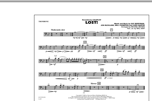 Product picture to: Lost! - Trombone
