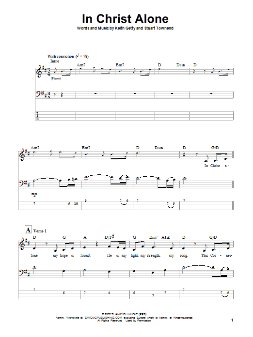 Produktbild zu: In Christ Alone