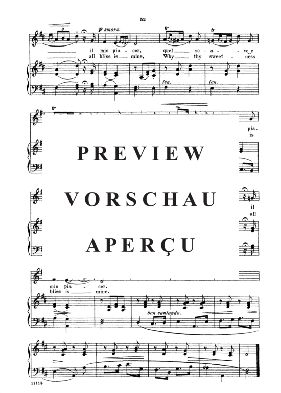 Product gallery: Page 9 of 9 Pur dicesti, o boca bella, Parisotti, Alessandro, Medium Voice and Piano