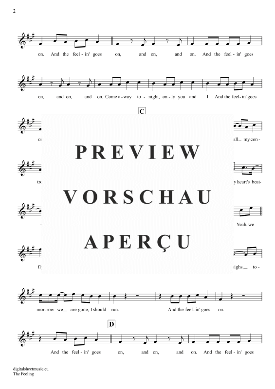 Produktgalerie: Seite 3 von 4 The Feeling, Frequencies, Lost, Trompete in B