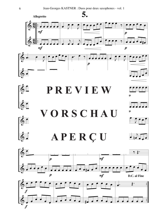 Product gallery: Page 7 of 21 Duos, vol 1 (1-39) , , Saxophone Duet