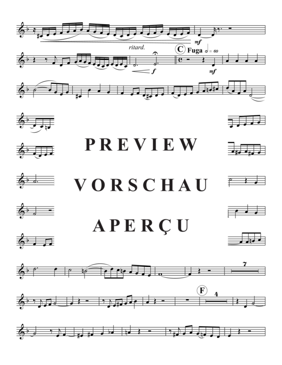 Produktgalerie: Seite 15 von 21 Fantasia und Fuga  , , (Blechbläserquintett)